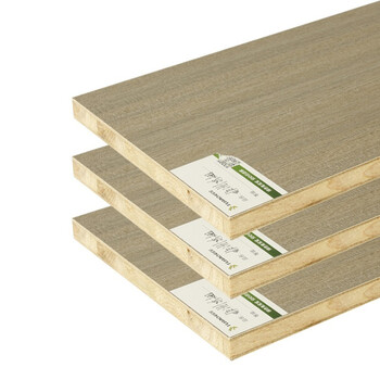 兔宝宝植物胶杉木芯生态板17mm免漆板衣柜橱柜家具板材 17mm水洗白橡