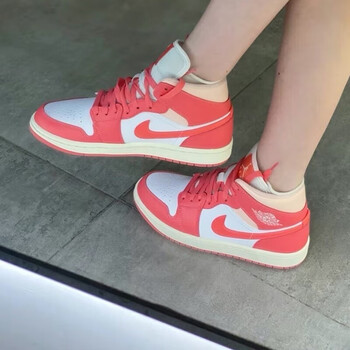 耐克（NIKE）女鞋2024春季新款Air Jordan 1 Mid AJ1烟灰复古中帮篮球鞋BQ6472 BQ6472-186 36.5