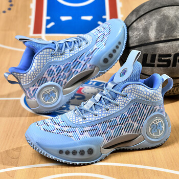 安踏幻影国潮24号新款夜光实战会响篮球鞋男高帮青少年运动鞋比赛2021