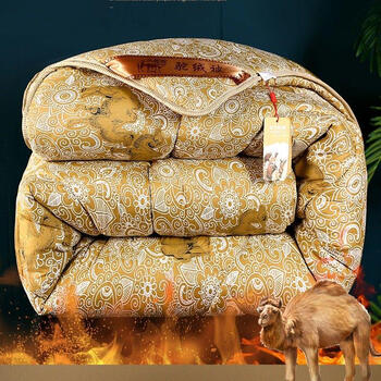 一秒速热加厚保暖驼毛被子单双人冬季被芯冬被春秋宿舍驼绒棉被褥新款