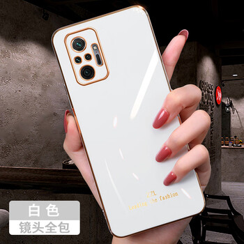 手机壳5g新款网红男女潮牌nt104g直边电镀软壳nat镜头全红米note10pro