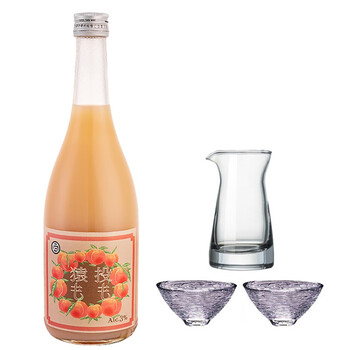 窨之窨日本原装进口猿投桃子酒果酒高颜值低度晚安甜酒女士高颜值酒1