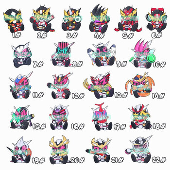 《假面骑士decade》徽章胸针q版动漫卡通周边 b款随机10个