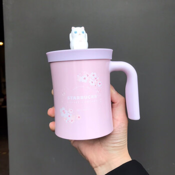年新款星巴克杯子樱花杯子系列粉樱萌猫造型款马克杯保温杯送女友磁铁萌猫款不锈钢桌面杯355ml 图片价格品牌报价 京东 年新款星巴克杯子樱花杯子系列粉樱萌猫造型款马克杯保温杯送女友磁铁萌猫款不锈钢桌面杯355ml 图片价格品牌报价 京东