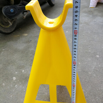 58cmpvc玻璃钢塑料固定电缆支架地面工地电线三角脚架放线架托架58cm