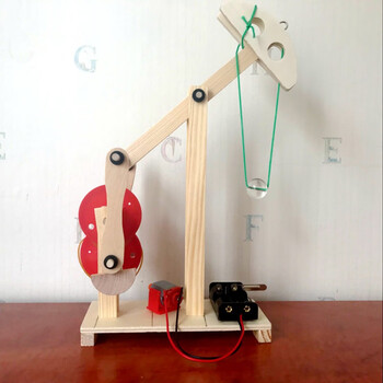 抽油机模型磕头抽油机中小学科学实验玩具科技小制作模型diy手工自制
