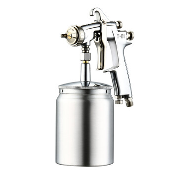 w-101喷枪上壶家具汽车面漆高雾 油漆喷壶喷枪喷漆枪气动 w-101上壶1.