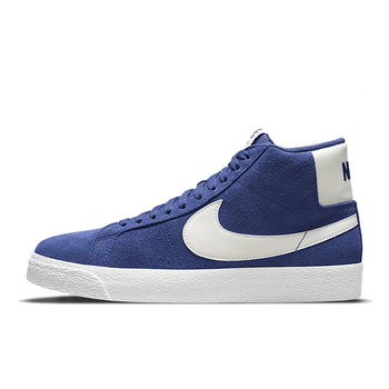 blazer mid 男女款中帮复古板鞋防滑耐磨舒适运动休闲鞋街头时尚 蓝白