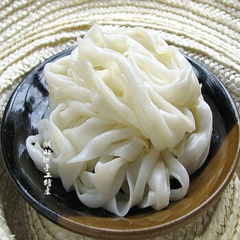湖北手工米粉 湖北武汉荆州沙市过早点小吃特产手工新鲜宽米粉湿米粉