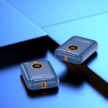 华为huawei快充66w充电宝10000毫安小巧便携移动电源深蓝色10000毫安