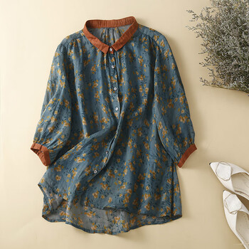 服饰内衣>女装>衬衫>bkqu>bkqu【捡漏】素订棉麻女装素素日本日系高端