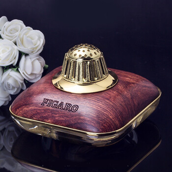 埃迪汽车香水车载香水座摆件花梨木车用香水香薰费加罗 图片价格品牌报价 京东