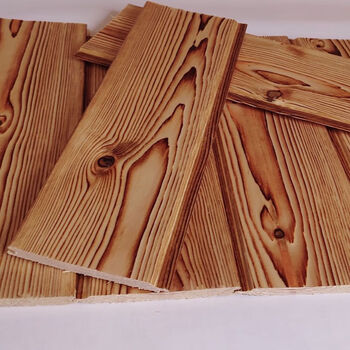 凡姿熙阳台碳化桑拿板免漆实木炭烧木板吊顶材料 0.