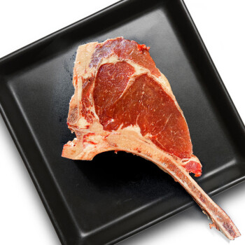 艾克拜尔 原切战斧牛排 4片 装1kg手工新鲜牛排 生鲜牛肉