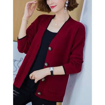 服饰内衣>女装>针织衫>优衣库>优衣库针织衫开衫女短款春秋款春季长袖