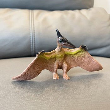 圆小米侏罗纪风神翼龙恐龙玩具男女孩儿童大号软胶仿真动物模型无齿