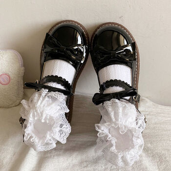 星悦乐猪腰子鞋萝莉鞋大头鞋女可爱圆头jk鞋子洛丽塔小皮鞋女学生日系