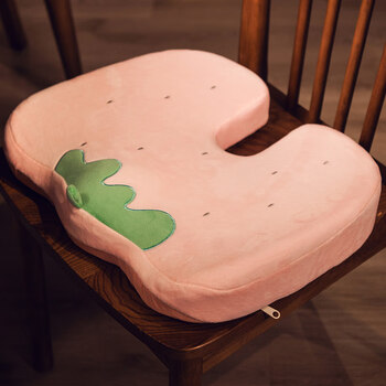 坐垫办公室记忆棉椅子美臀屁股垫子久坐不累座垫透气椅垫减压神器美臀