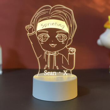 肖战加油 插电16色遥控usb