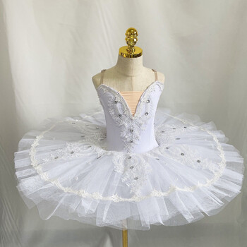tutu裙芭蕾儿童芭蕾舞蹈裙女童专业小天鹅睡美人蓬蓬纱tutu裙天鹅湖