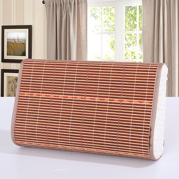 2022新款竹席凉席枕头套夏季凉爽竹席枕片60x40乳胶枕头套5030记忆枕