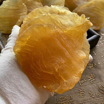 秀凤堂老双芽鳘鱼胶安南双芽鳘鱼胶正宗花胶bu气血孕妇产后补品250g13