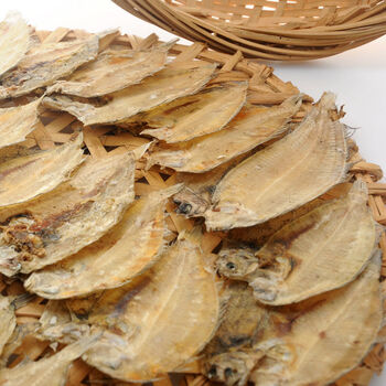 小偏口鱼干大地鱼干商用广东汕尾特产沙锅云吞汤料铁铺鱼干偏口鱼干