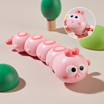 麦思伦儿童玩具小女孩岁以上宝宝过家家男孩一岁网红生日礼物粉色摇摆