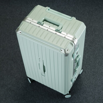 迈奇龙P3-7行李箱拉杆箱女旅行箱男学生密码箱皮箱子 29吋铝框款薄荷绿