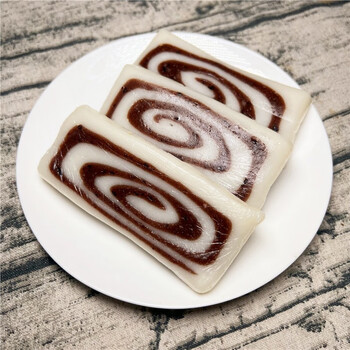 姒桀南京传统美食 许阿姨糕团店 如意糕 特产手工豆沙糯米糕点心 3个