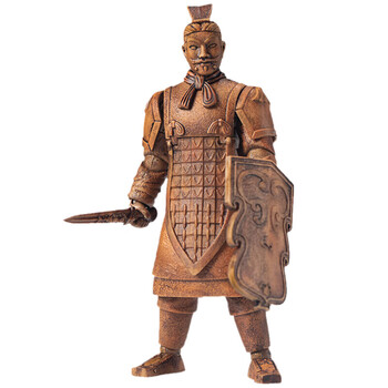 秦始皇玩朝国漫大秦帝国可动人偶12f12模型摆件12f12约13厘米兵马俑