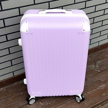大容量行李箱大号拉杆箱男女旅行箱包密码箱子硬厚 307紫色 50寸