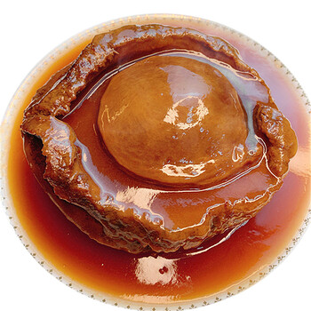 溏心老干鲍 即食溏心鲍鱼两头2头大南非干鲍 即食鲍鱼海鲜冷冻