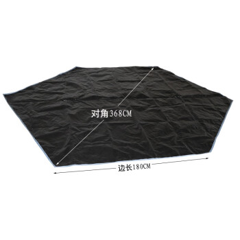 户外帐篷防潮垫坐垫 便携隔凉防水耐磨地垫 六角耐磨垫3.3*3.3m