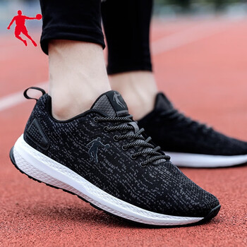 乔丹运动鞋男鞋2023春季新款网面轻便透气休闲鞋子男士户外跑步鞋健身