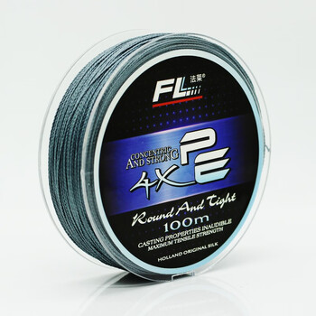 法莱4编pe编织线大力马鱼线防咬路亚线钓线主线子线海钓大马力线fl4编