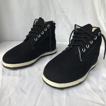 妩黛棉鞋冬季防寒保暖鞋高腰复古毛鞋老年休闲鞋乌拉草鞋垫男高帮保暖