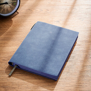 杰纳顺笔记本本子精美高档 简约笔记本子商务加厚a5软皮会议记录本