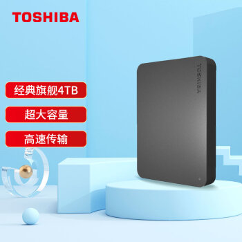 ֥(TOSHIBA) 4TB ƶӲ СA3 USB3.2 Gen1 2.5Ӣ еӲ Mac  ȶ ٴ
