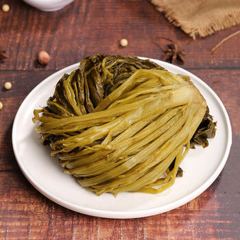 江苏盐城 雪里蕻雪菜 雪里红下饭菜 酱菜 咸菜  苏北酱菜腌菜 雪菜五