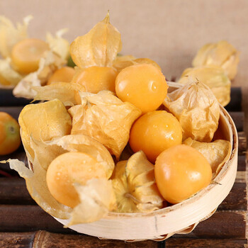 东北黄姑娘果应季灯笼果水果东北特产菇茑果现发整箱