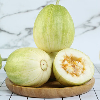 东北甜瓜 白糖罐香瓜新鲜孕妇水果现摘小甜脆瓜*弭黎 5斤