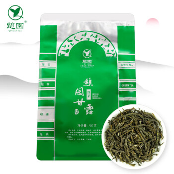 憩园茶叶 高山绿茶办公室会议家用招待茶 一斤装 甘露系列绿茶 500g