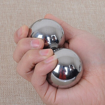 保定铁球实心钢球健身球手球中老年人手玩球按摩保健球转握球 50mm一