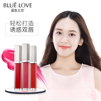 蓝色之恋bluelove水晶之恋唇彩唇蜜润唇膏持久上色防水滋润滋养不掉色