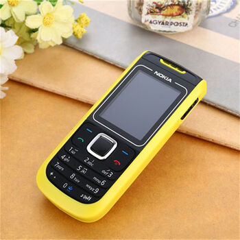 大字大音量学生戒网棒棒机 1682c老款 黄色 移动版手机含1个电池1个充