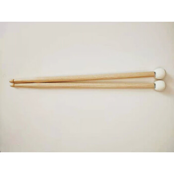 yama jia定音鼓槌行进鼓锤镲片毛毡头锤架子鼓鼓棒大镲槌双头棒 双头