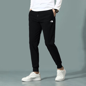 北面营地官方仓清处理春夏季薄款户外男裤锦纶速干裤青年修身束脚休闲