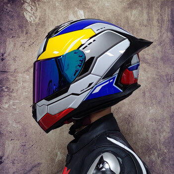 电动车头盔男女冬季可蓝牙个性四季大尾翼情侣跑盔网