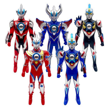 识易大号奥特曼战士人偶赛罗银河星超人迪迦捷德泰迦男孩礼盒玩具电商